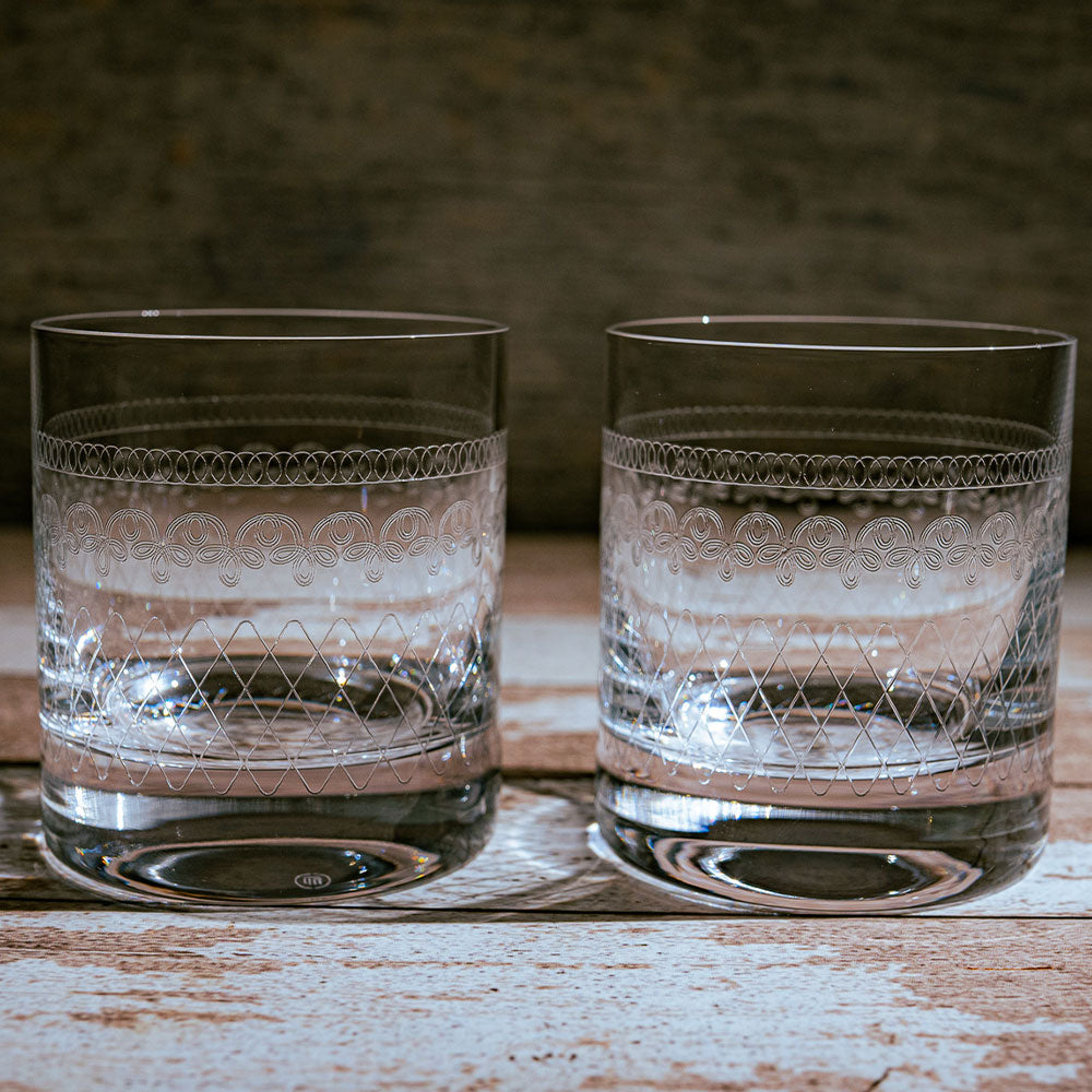 
                    Load image into Gallery viewer, Old Fashioned Tumbler Glass 30cl | set of 2
                
