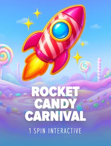 Rocket Candy Carnival slot at online casino Lizaro